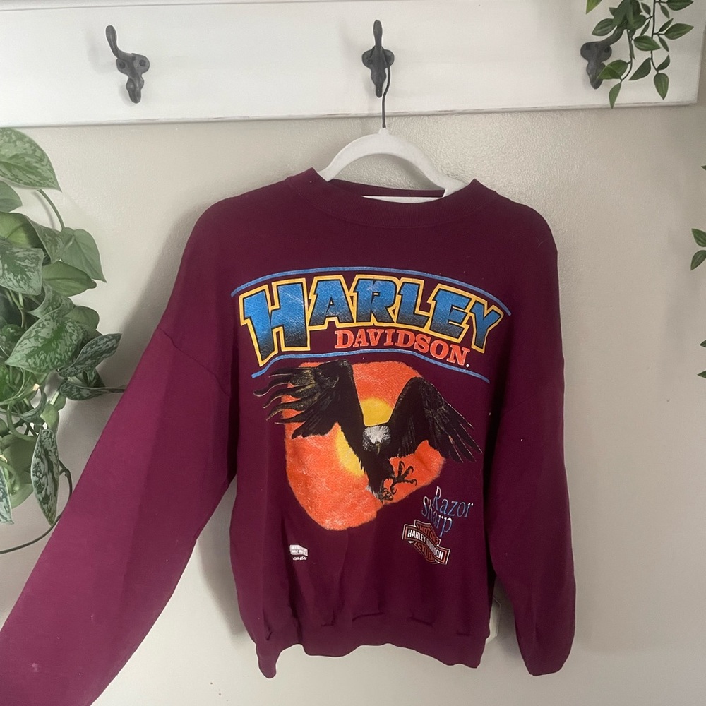 Vintage Harley Davidson sweatshirt